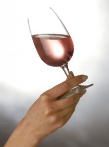 glass of wine